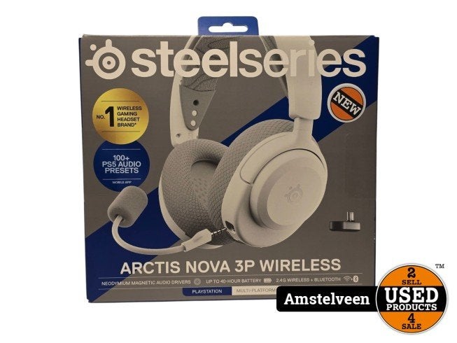 STEELSERIES Arctis Nova 3P PS5 PS4 Over-ear Wit | Nieuw, Steelseries, Nieuw, Support@steelseries.com, 1150 18th St NW, Suite 106
Auburn, WA 98001
USA