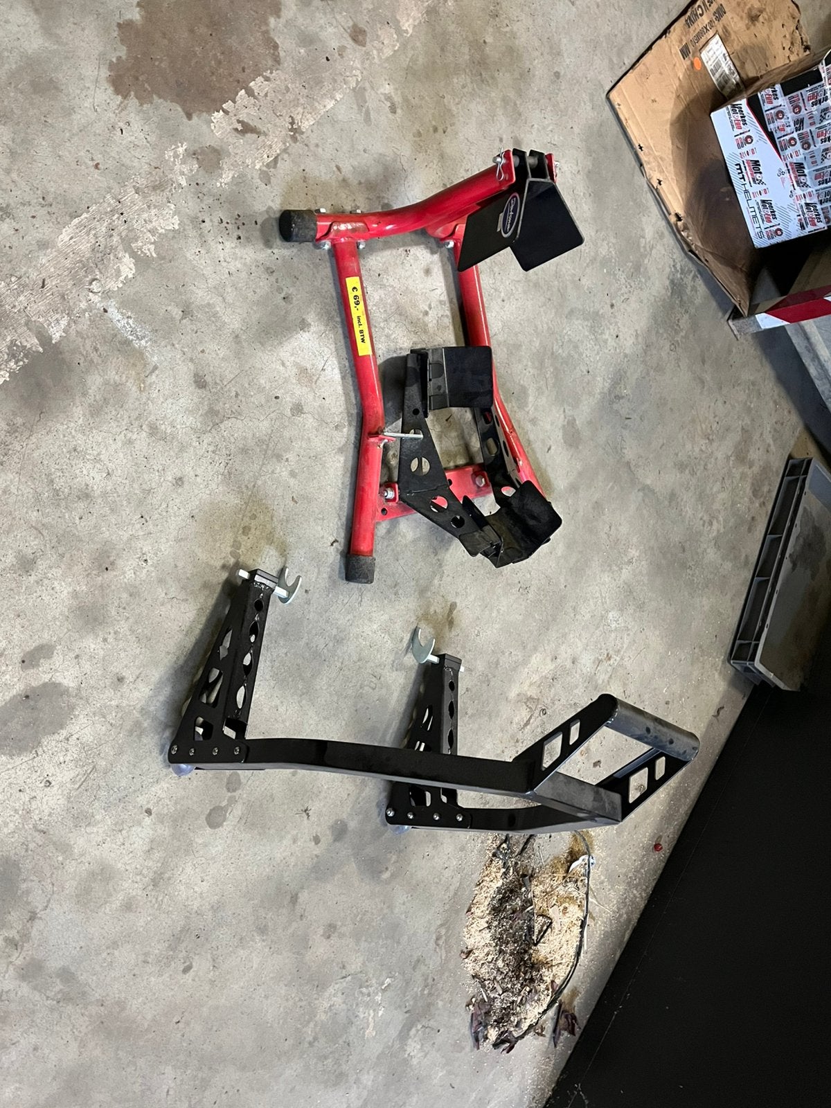 Motor bokken., Motoren, Ophalen, Zo goed als nieuw