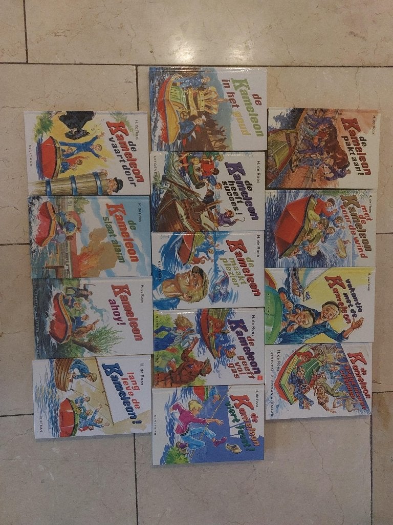 13 boeken van de Kameleon, Ophalen of Verzenden, Zo goed als nieuw