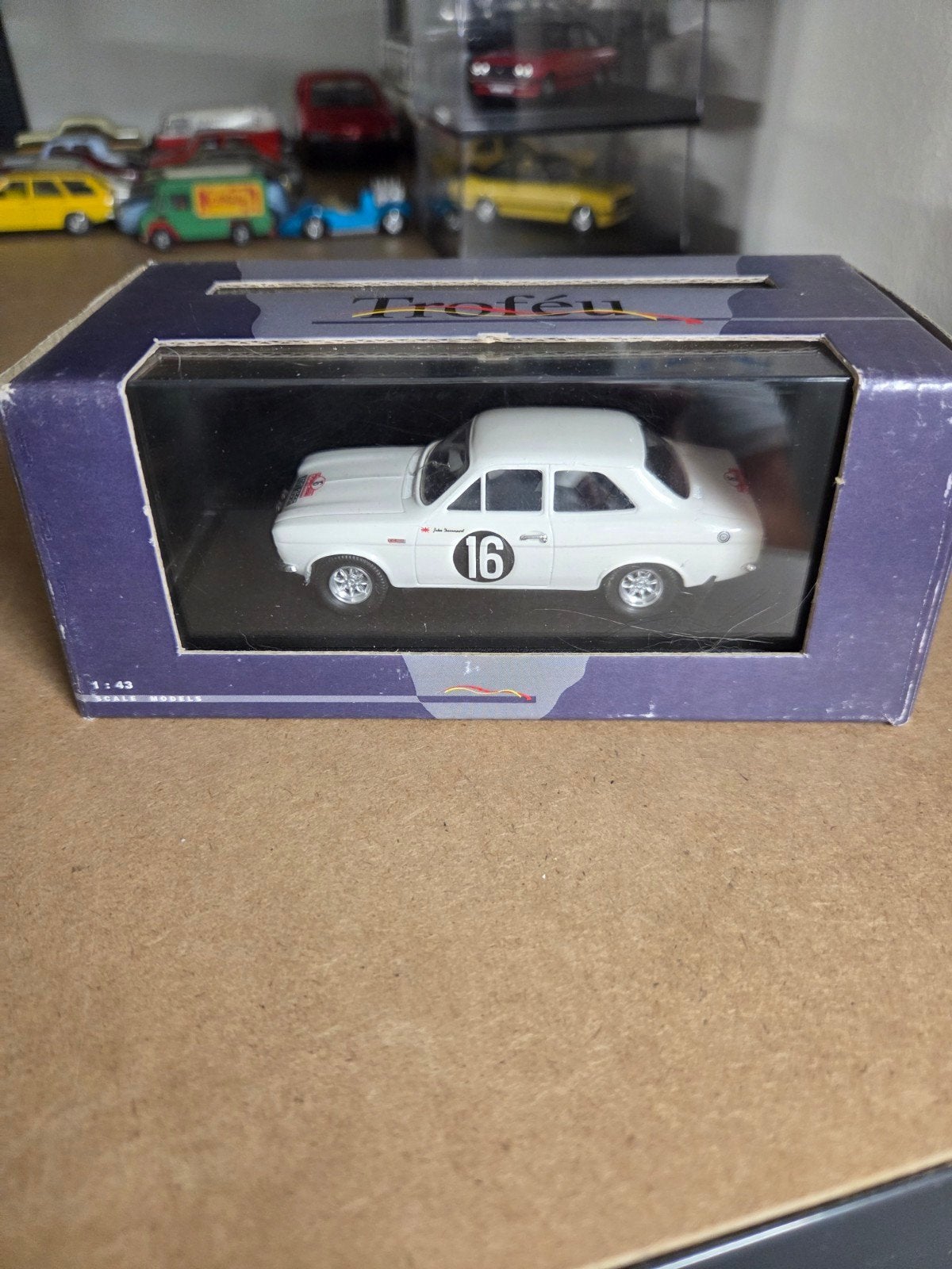 Ford Escort 1600 TC S. Remo en O. Andersson nr16 trofeu, Ophalen, Auto, Overige merken