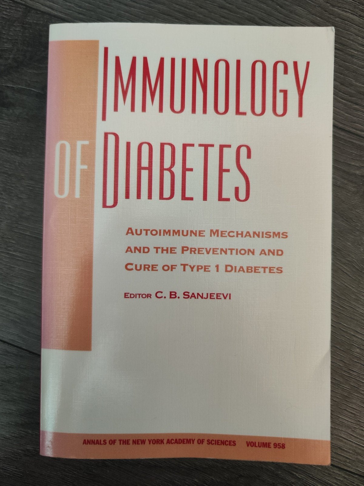 Immunology of Diabetes – Carani B. Sanjeevi, Boeken, Ophalen of Verzenden, Gelezen