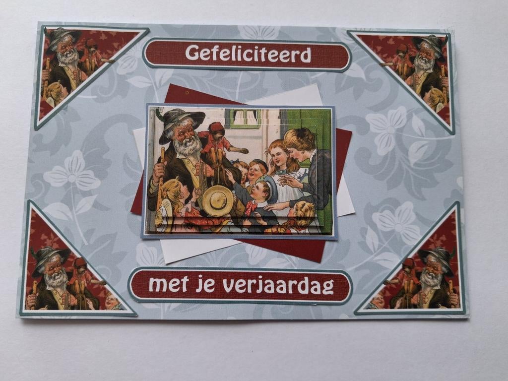 Kaart verjaardag ot en sien, Ophalen of Verzenden, Overige thema's