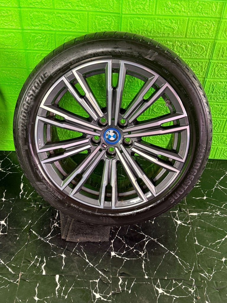 4 Originele BMW 3 4-Serie velgen 18" 5x112 Style 790M zomer, Niet ingevuld, 18 inch, Gebruikt, 255 mm