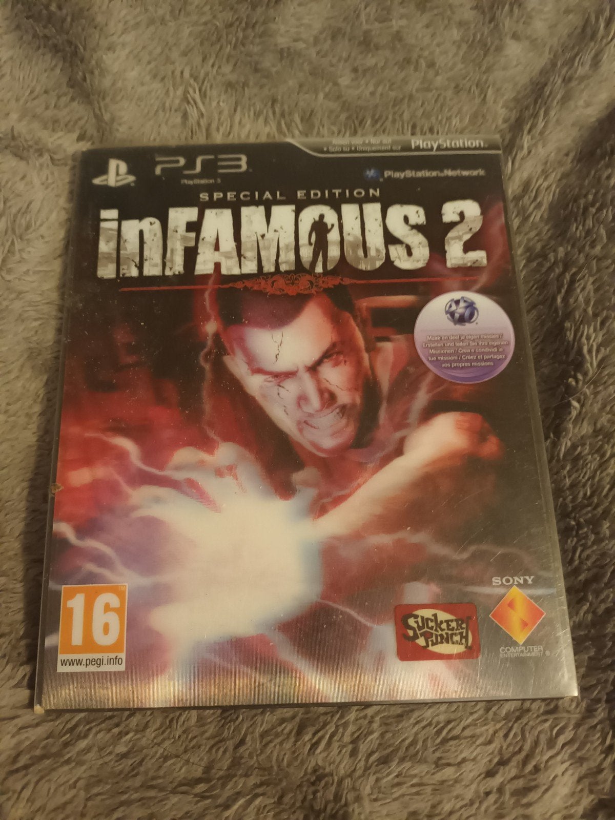 InFamous 2 Special Edition PS3 Game - Actie/Avontuur, Ophalen of Verzenden, Zo goed als nieuw