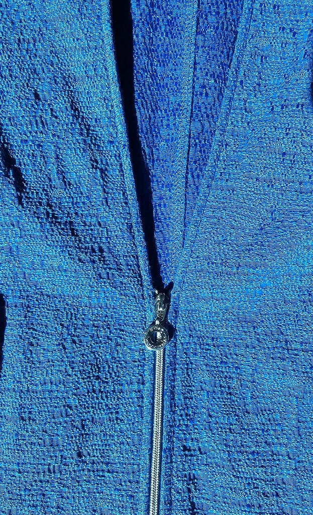 Blauw jasje van Erfo mt 40, Maat 38/40 (M), Blauw, Erfo, Ophalen of Verzenden