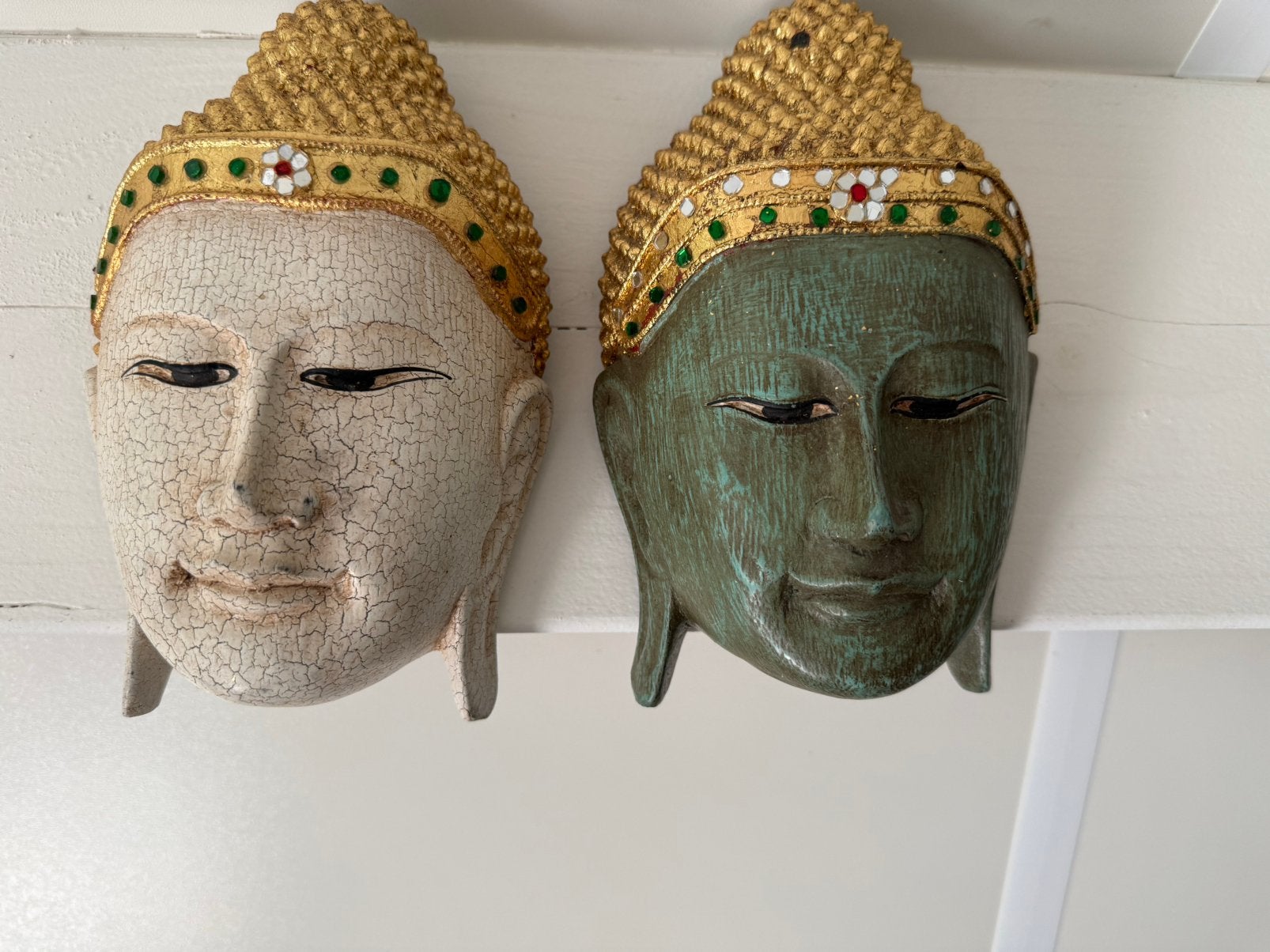 Echte Thaise maskers, Ophalen of Verzenden, Gebruikt