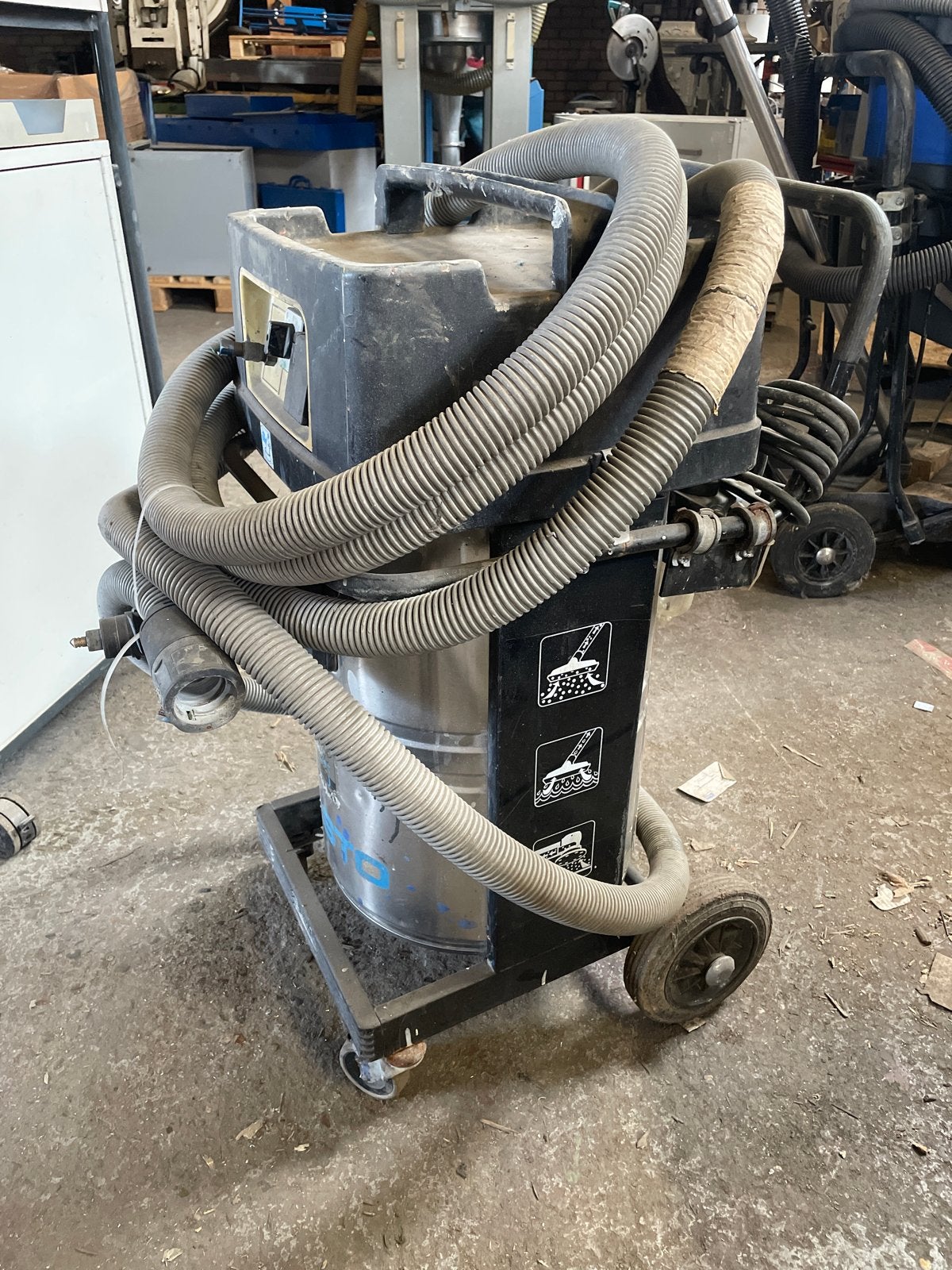 Festo Turbo S 122 E-AS Industriële stofzuiger, Huis en Inrichting, Ophalen, Gebruikt