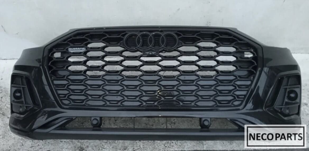 BUMPER AUDI Q5 80A SLINE S LINE VOORBUMPER ALLES LEVERBAAR !, Gebruikt, -, -, Spatbord