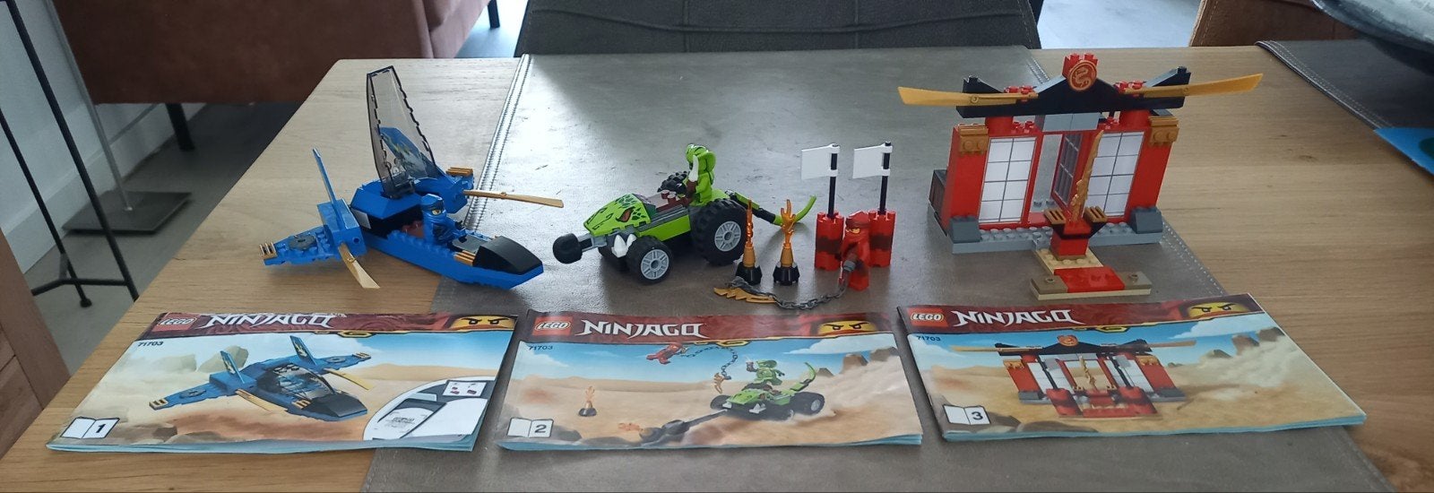 Lego Ninjago 71703 - Compleet en gedemonteerd, City, Lego, Compleet, Ophalen of Verzenden