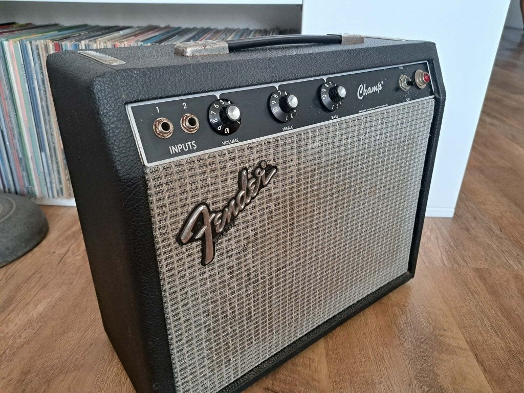 Fender Champ Blackface, Ophalen, Zo goed als nieuw, Gitaar, Minder dan 50 watt
