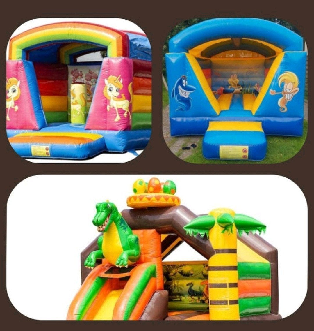 Springkussen/springkussens te huur. Incl transport/opbouw.🎉, Ophalen, Zo goed als nieuw