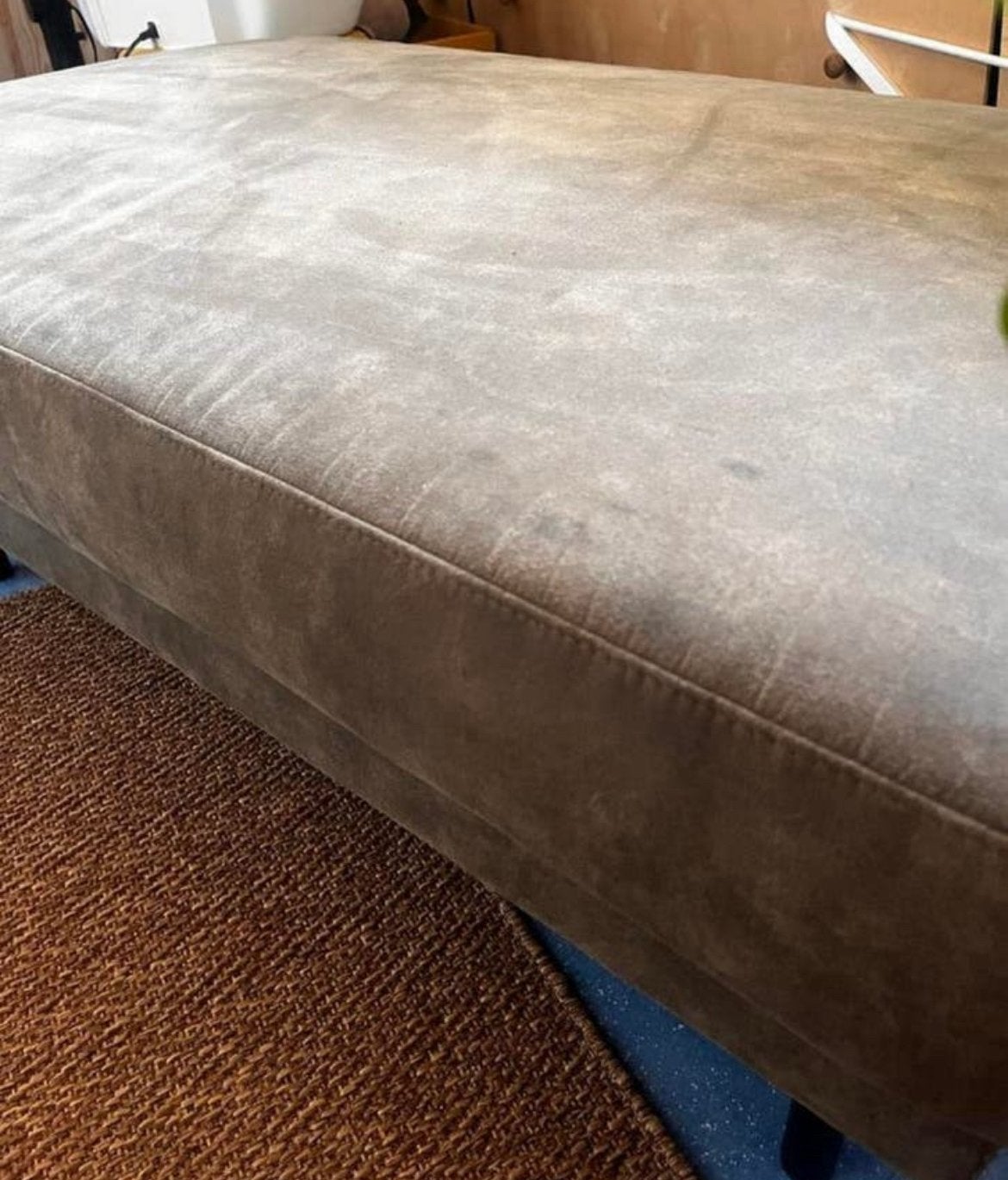 Hocker/Poef Leen Bakker zsm ophalen!, Ophalen, Gebruikt, 100 tot 125 cm, Stof