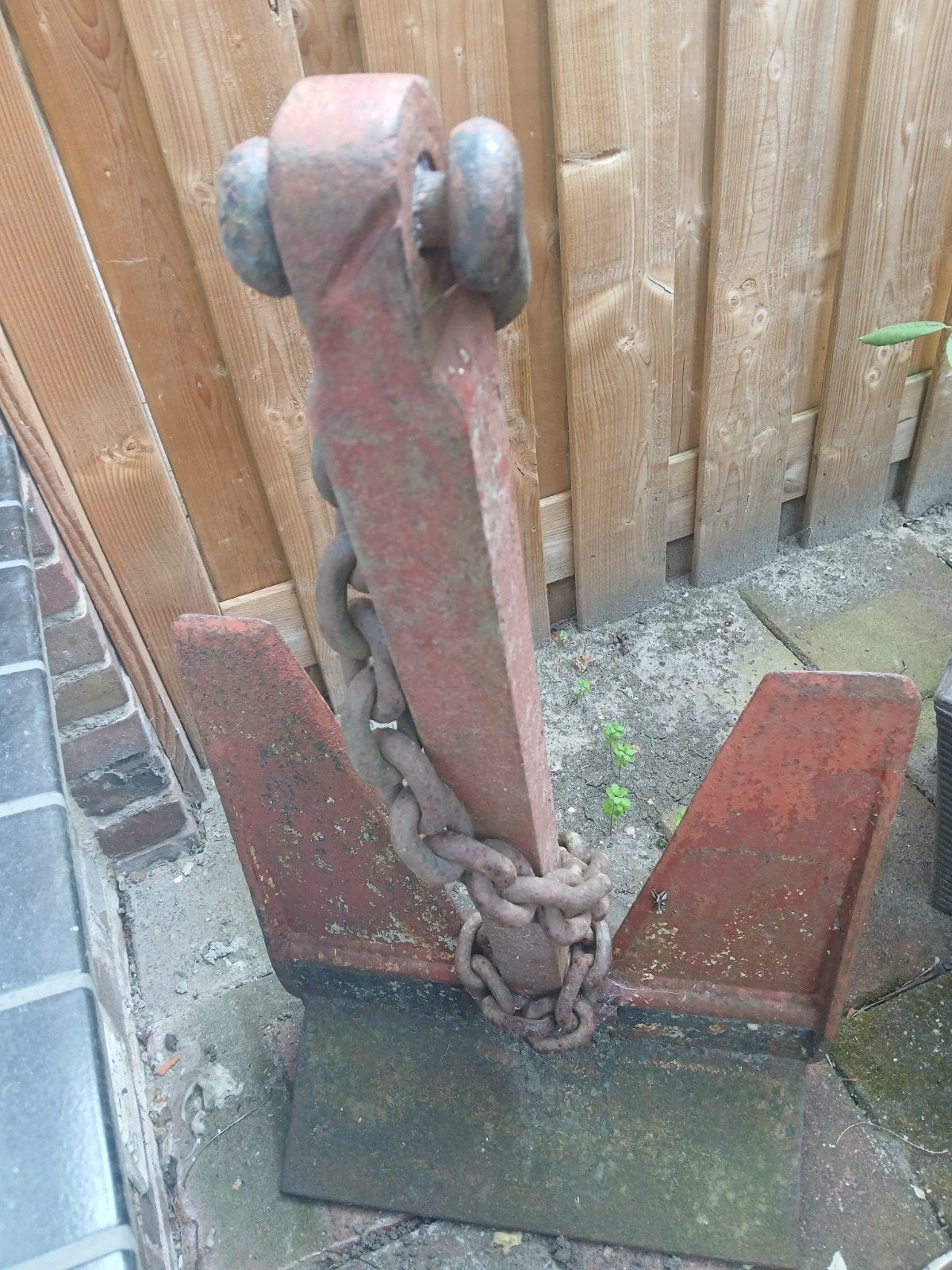 Anker  met kettingv, Ophalen, Ankeren en Afmeren, Zeilboot of Motorboot