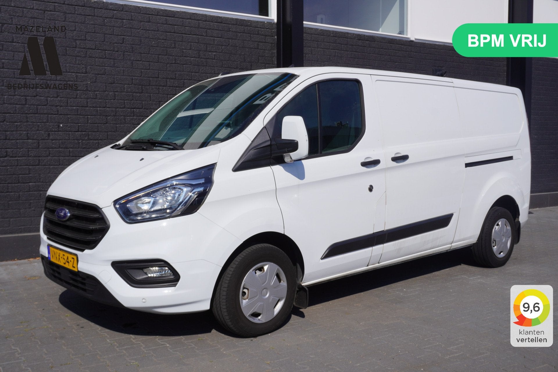 Ford Transit Custom 2.0 TDCI 130PK 2x Schuifdeur L2 - EURO 6, Voorwielaandrijving, Dealer onderhouden, 4 cilinders, 1991 kg