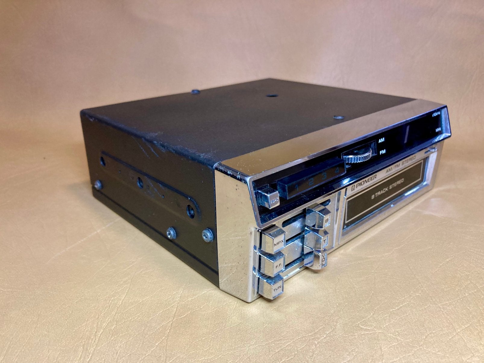 Pioneer TP8000 Radio/8Track speler, Ophalen of Verzenden, Gebruikt
