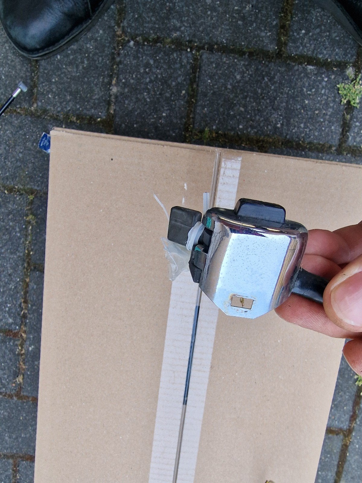 Kreidler lichtschakelaar voor op het stuur, in goede staat., Ophalen