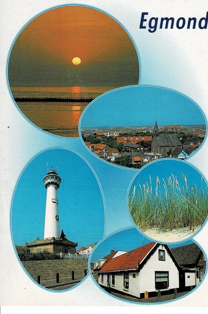 Egmond, Ophalen of Verzenden, 1960 tot 1980, Gelopen, Noord-Holland