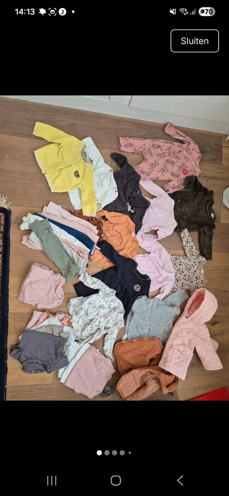 kledingpakket meisje maat 56 en 50, Ophalen of Verzenden, Gebruikt, Maat 56