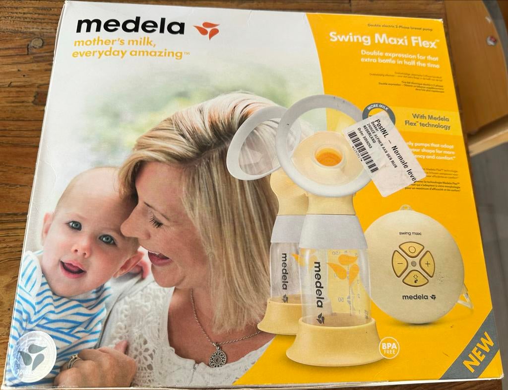 Medela Swing Maxi Flex dubbele elektrische borstkolf, Ophalen of Verzenden, Gebruikt