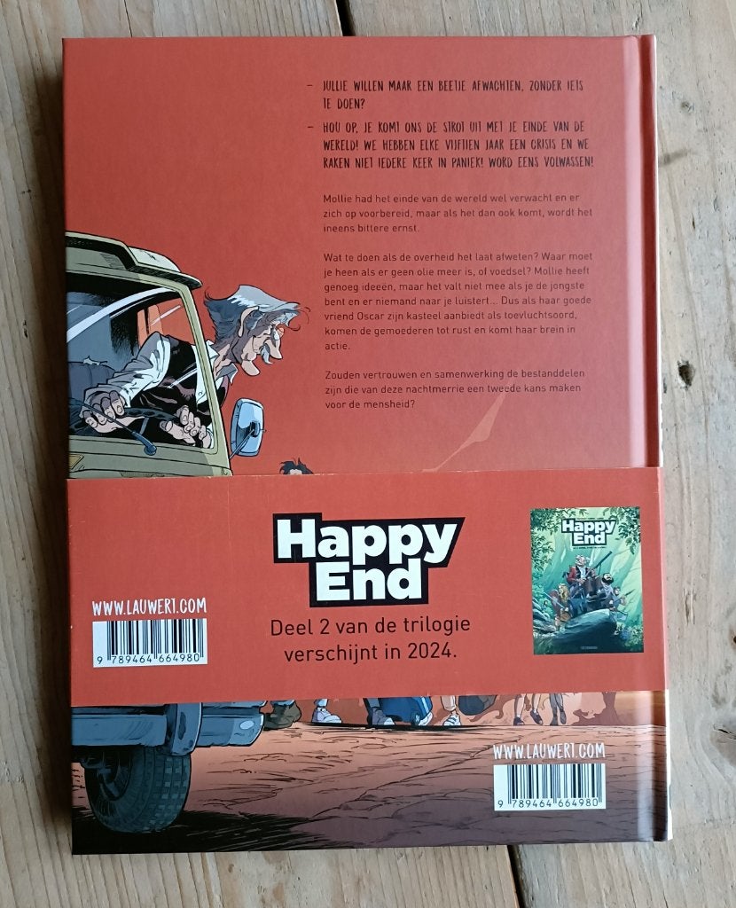 Happy End #1, Eén stripboek, Ophalen of Verzenden, Zo goed als nieuw, Olivier Jouvray