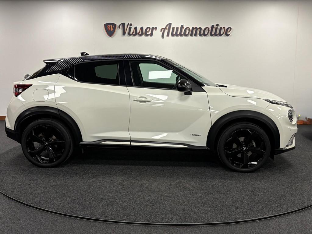 Nissan Juke 1.6 Hybrid N-Design*Winter-Pakket*Leder*Xenon*Cr, 94 pk, 1300 kg, Wit, Origineel Nederlands