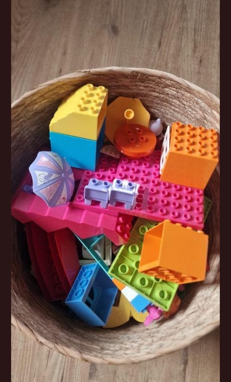 Grote Duplo collectie: Peppa Pig, trein, auto's en meer!, Kinderen en Baby's, Ophalen, Gebruikt, Duplo, Inclusief minifiguren