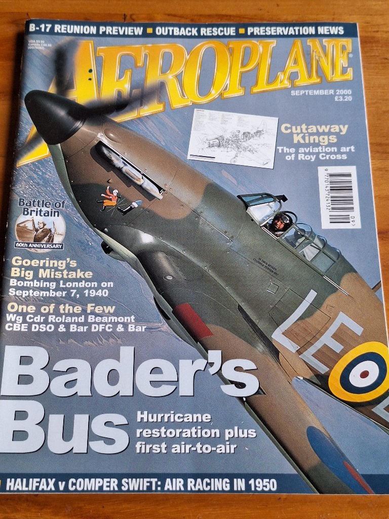 Aeroplane Magazine September 2000 - Bader's Bus, Diverse, Ophalen of Verzenden, Luchtmacht, Tweede Wereldoorlog