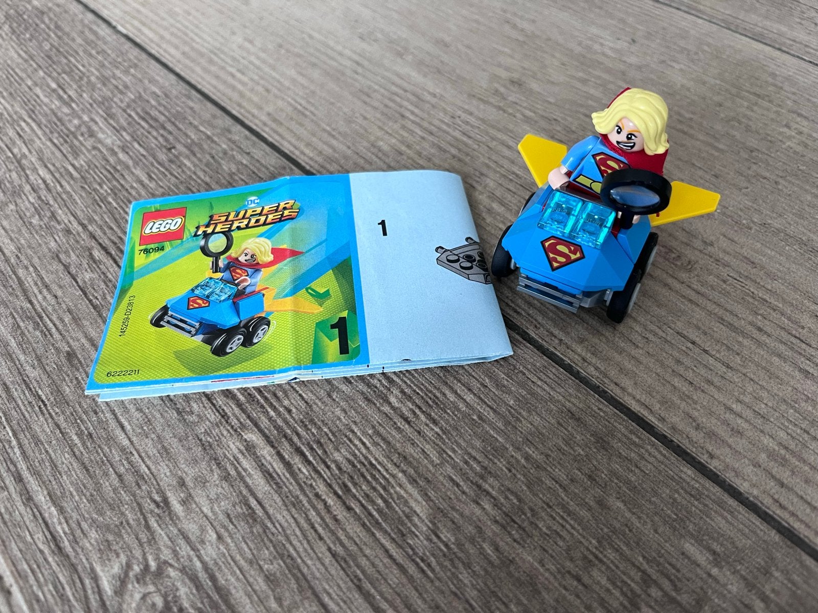 LEGO DC Super Heroes Supergirl met voertuig, Ophalen of Verzenden, Zo goed als nieuw