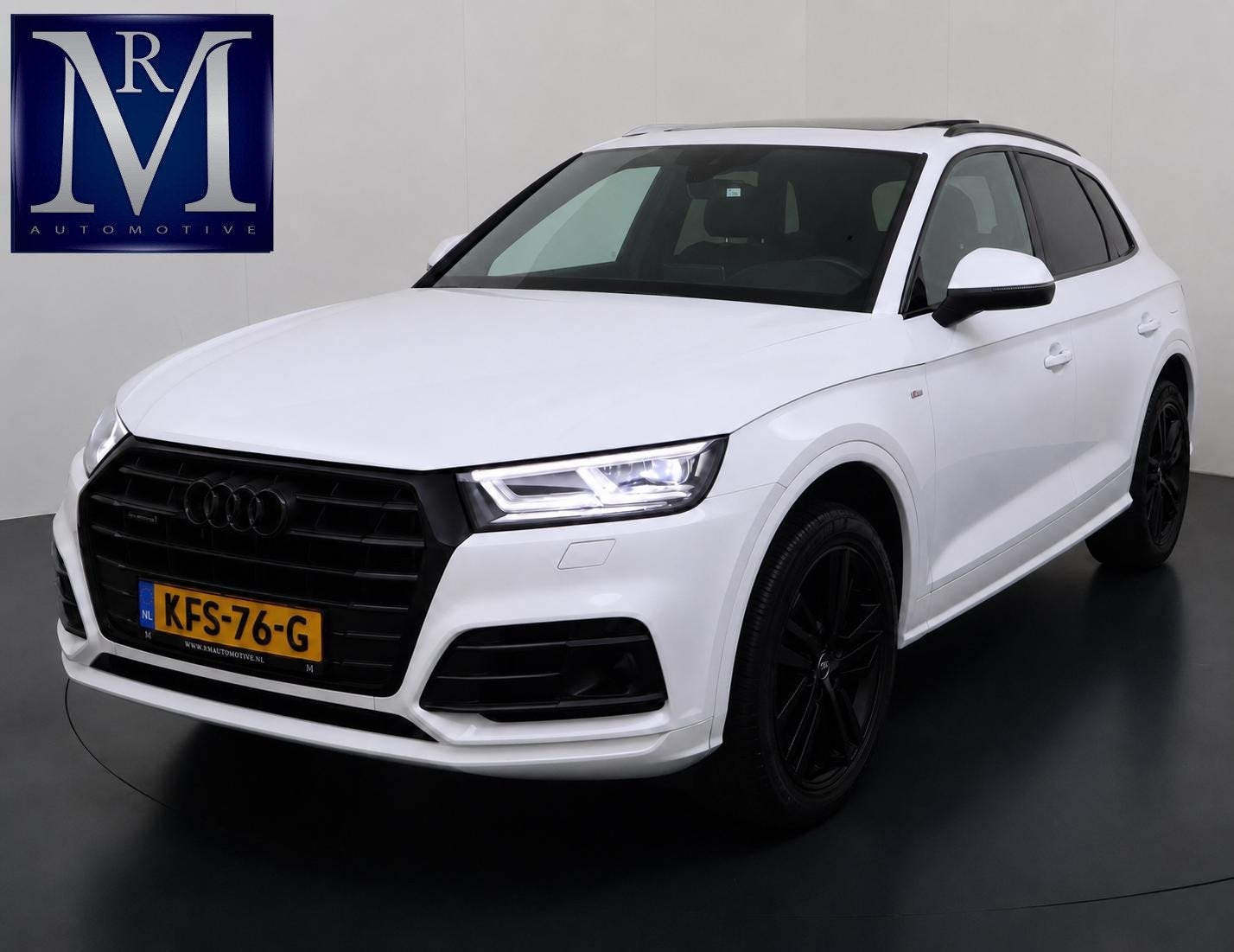 Audi Q5 55 TFSI e quattro Competition 32.000KM! |PANO| ELEKT, Auto's, Automaat, 4 cilinders, Wit, Plug-in hybride