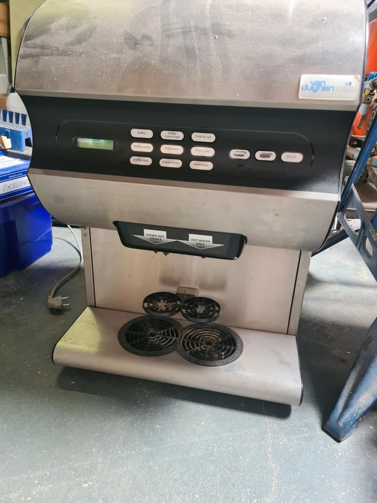 Professionele Van Duijnen Koffiemachine - Gebruikt, Witgoed en Apparatuur, Koffiezetapparaten, Gebruikt, 10 kopjes of meer, Koffiemachine