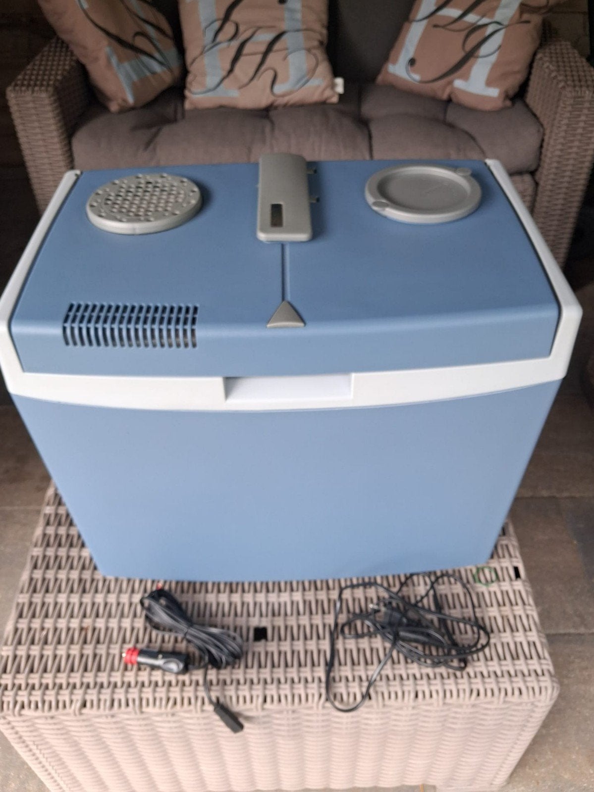 weinig gebruikte elektrische koelbox zie beschrijving, Ophalen, Zo goed als nieuw, Elektrisch