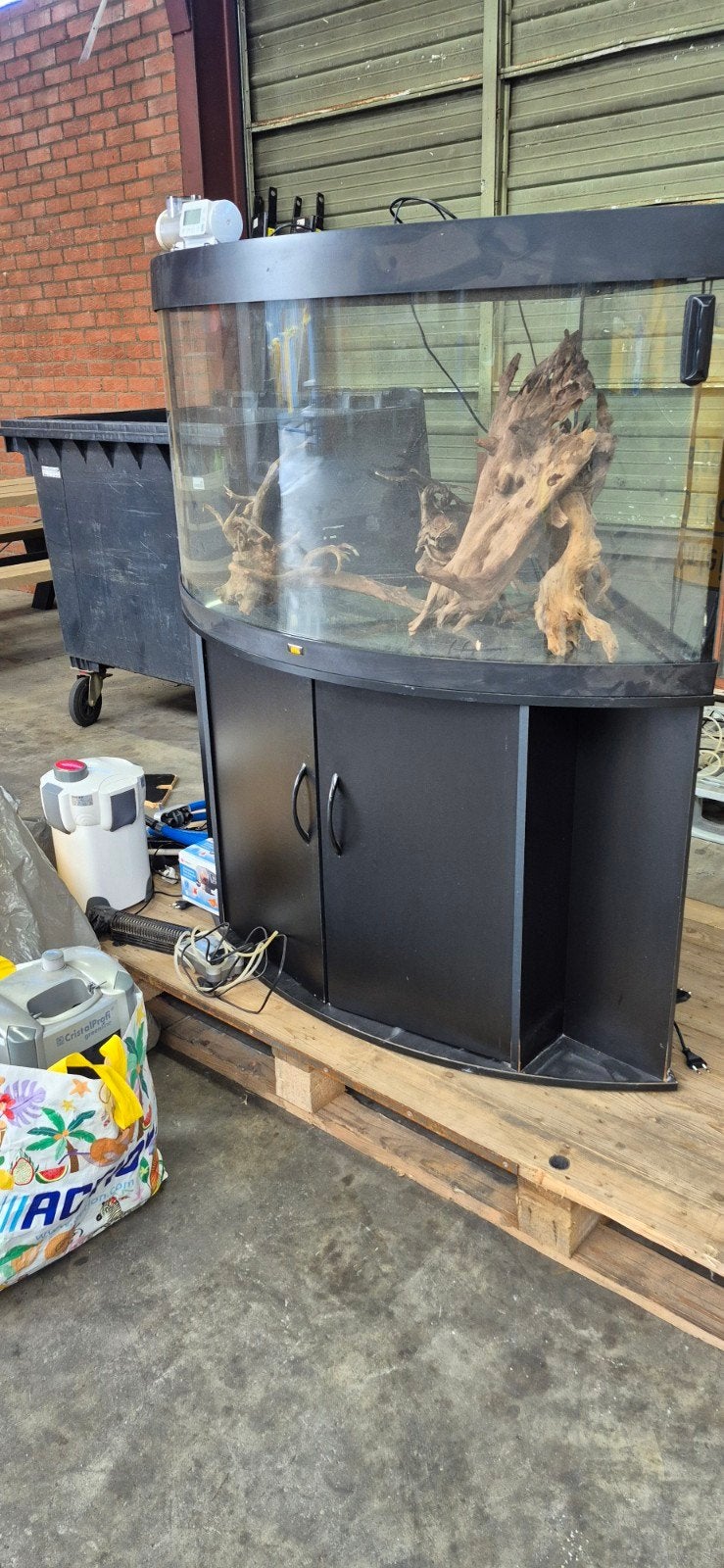 juwel aquarium 120 breed 65 hoog  86 diep, Dieren en Toebehoren, Ophalen of Verzenden, Gebruikt, Leeg aquarium