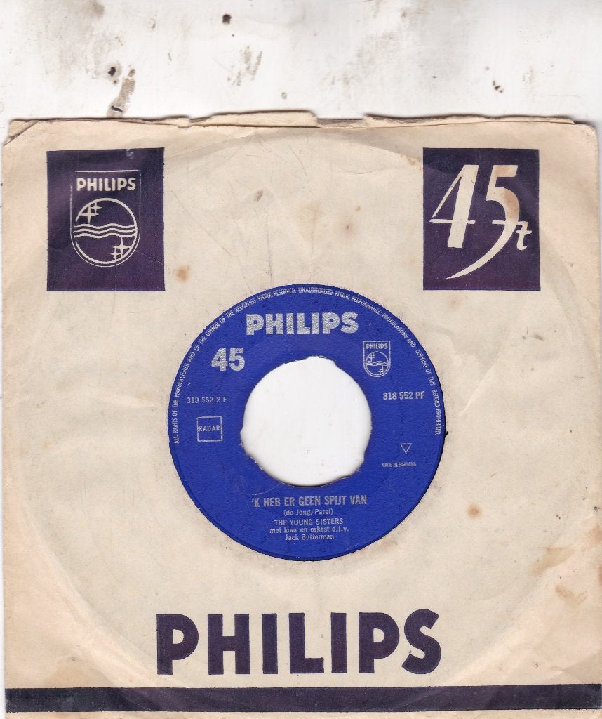 Young Sisters ( 1961 ), Ophalen of Verzenden, Gebruikt, 7 inch, Levenslied of Smartlap
