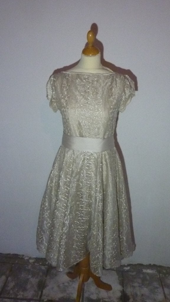 vintage bruidsjurk, trouwjurk, jurk, bruid, Kleding | Dames, Carnaval, Ophalen of Verzenden, Kleding, Maat 34 (XS) of kleiner