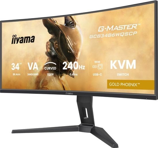 iiyama G-Master GCB3486WQSCP-B1 34" WQHD 240Hz Curved, Computers en Software, Gaming, Curved, VA, Nieuw