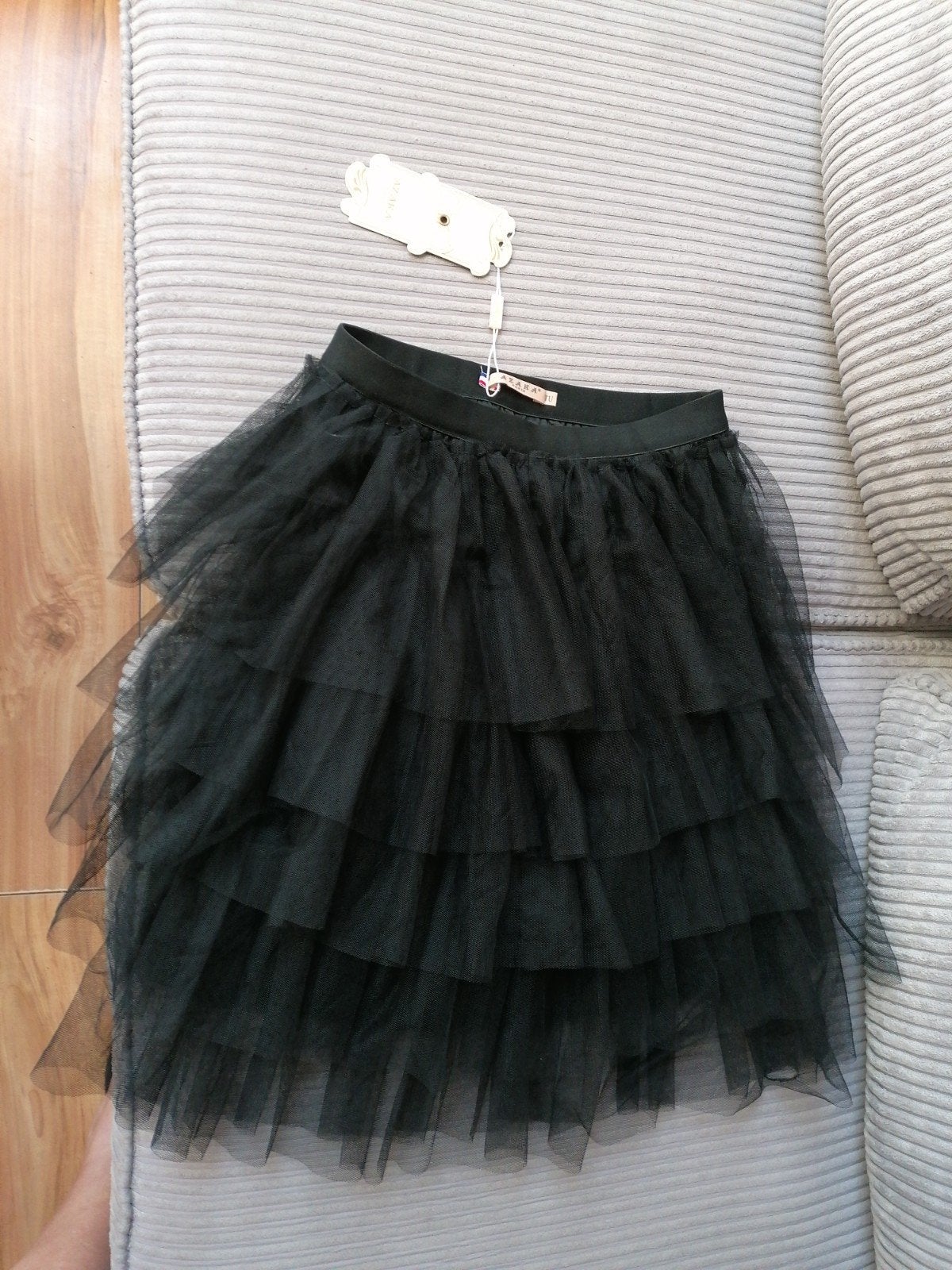 Zwarte laagjes tutu - Halloween/Kerst, Ophalen of Verzenden, Nieuw