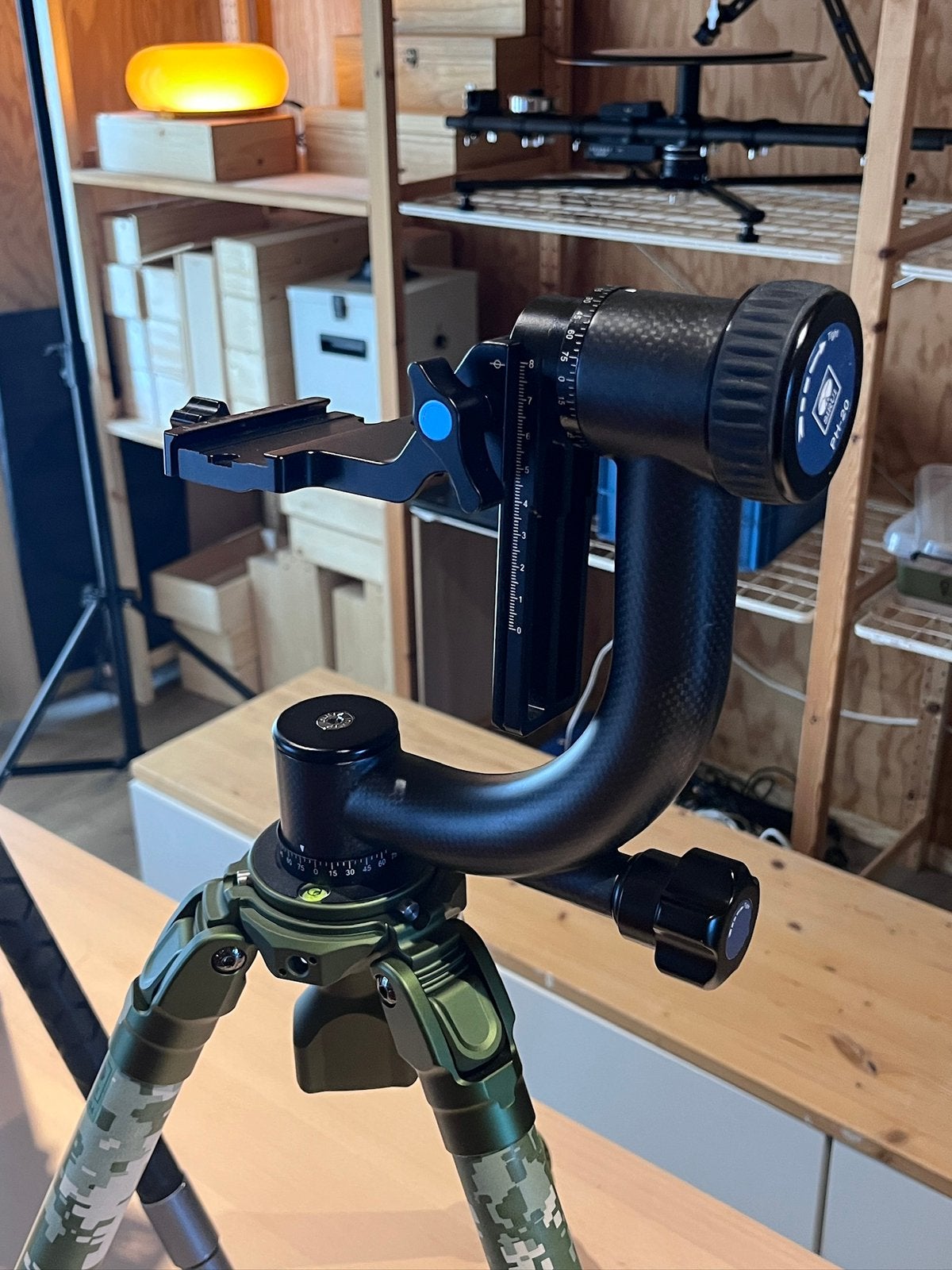 Sirui PH-20 Gimbal Head - Carbon Fiber, Ophalen of Verzenden, Zo goed als nieuw, Overige typen, Met balhoofd