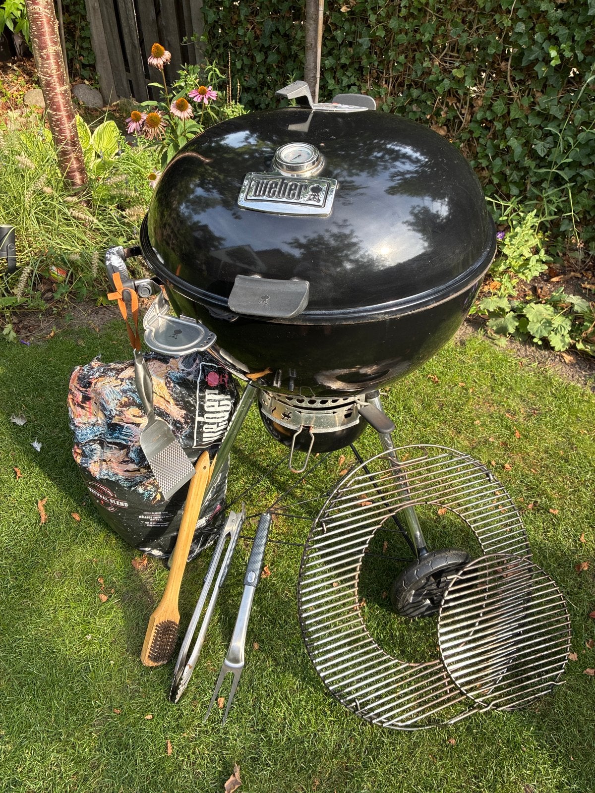 Weber Master-Touch GBS Premium SE E-5775 Black MET EXTRA’S, Ophalen, Gebruikt
