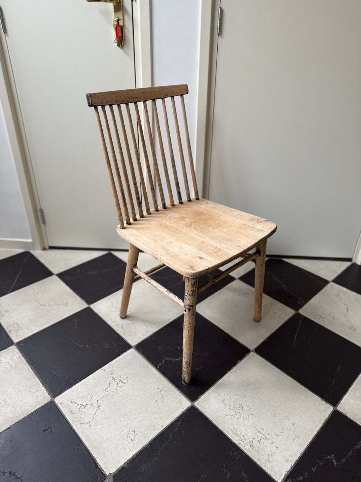 Vintage stoel van Hagafors, 1960, Zweden, Huis en Inrichting, Stoelen, Ophalen, Gebruikt, Overige kleuren, Eén