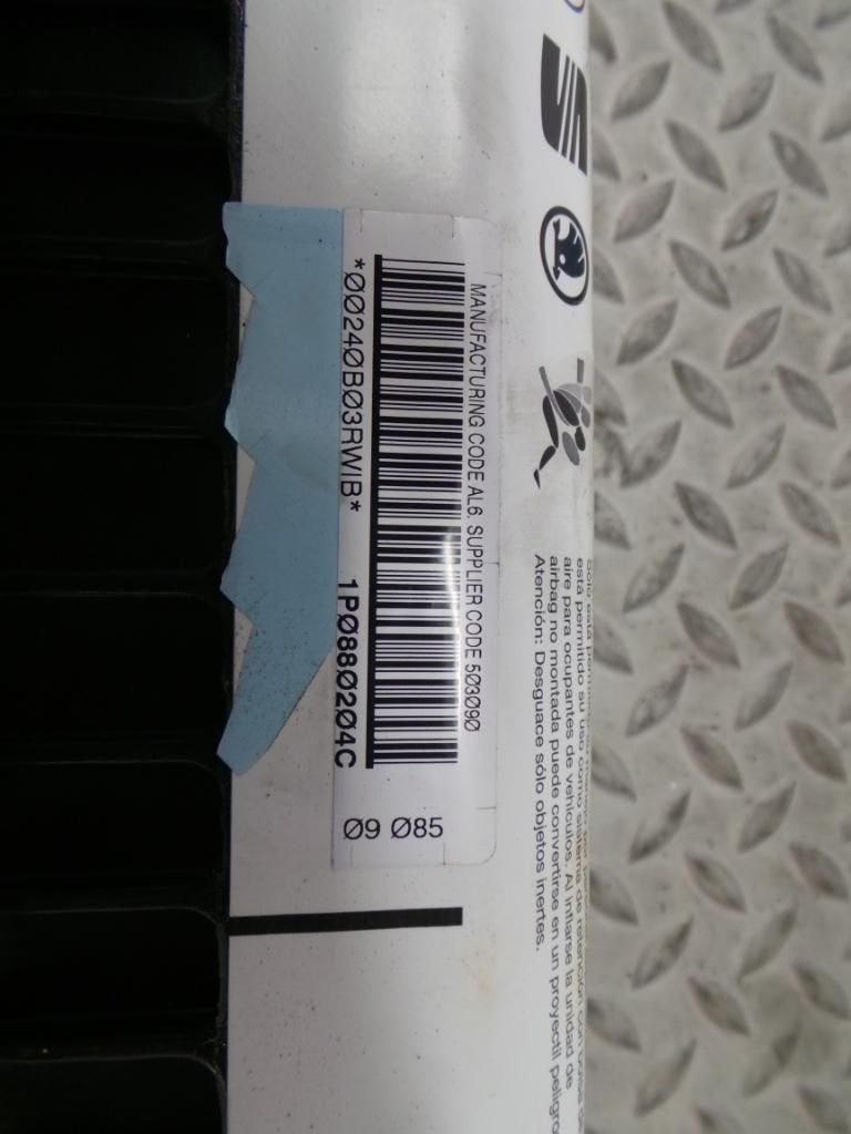 SEAT LEON AIRBAG RECHTS 2009, Ophalen of Verzenden, Gebruikt, ARN erkend