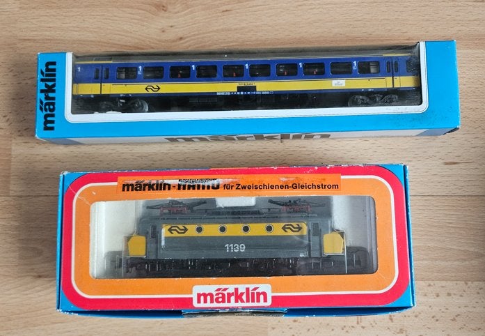 Marklin uitgebreide treinset, Ophalen, Wisselstroom, Treinset, Märklin