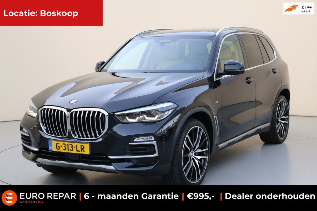 BMW X5 XDrive40i High Executive DEALER OND. PANO-DAK NAP!, Automaat, Dealer onderhouden, Gebruikt, 138 €/maand