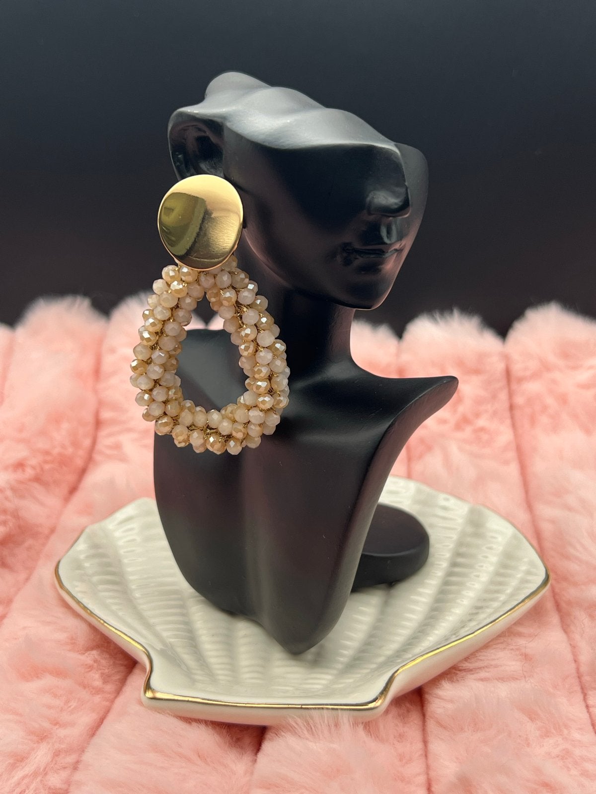 Stijlvolle druppel Oorbellen met Kralen - Diverse Kleuren, Sieraden, Tassen en Uiterlijk, Overige materialen, Hangers, Overige kleuren