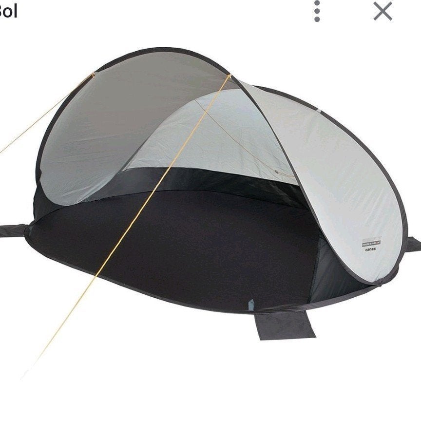 High Peak Canas 50 Pop-up tent - Grijs, Caravans en Kamperen, Ophalen