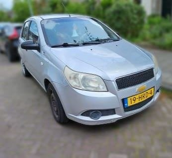 Chevrolet Aveo 1.2 16V 5D 2009 Grijs, Auto's, Voorwielaandrijving, 40 €/maand, Aveo, 4 cilinders