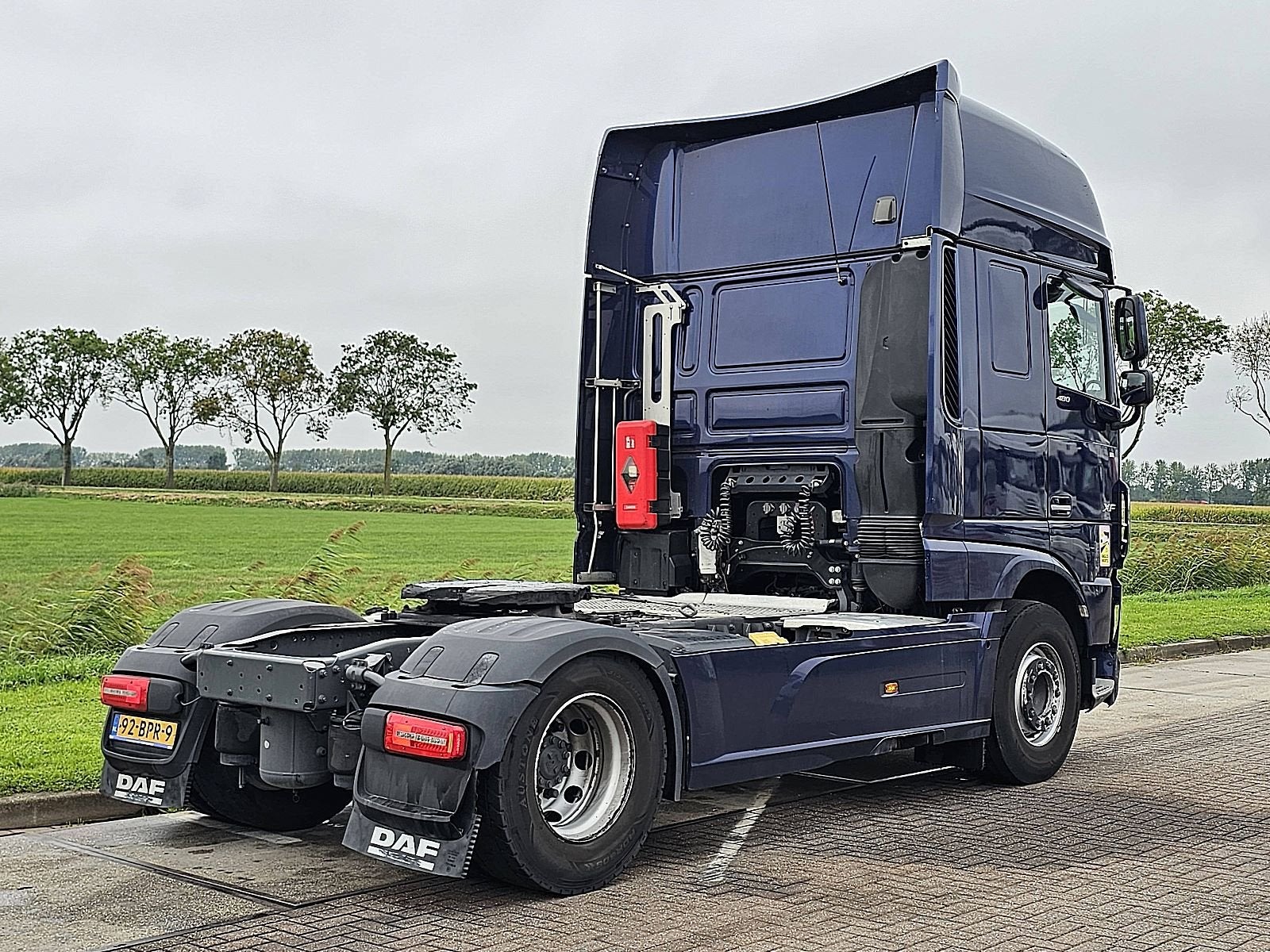 DAF XF 480, Automaat, Euro 6, Blauw, Leder