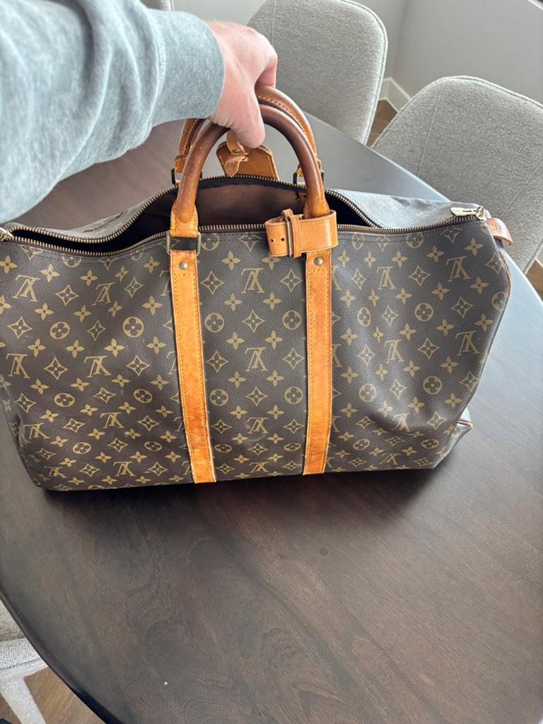 Louis Vuitton Keepall 55 Reistas - Vintage, Sieraden, Tassen en Uiterlijk, Tassen | Reistassen en Weekendtassen, 20 tot 30 cm