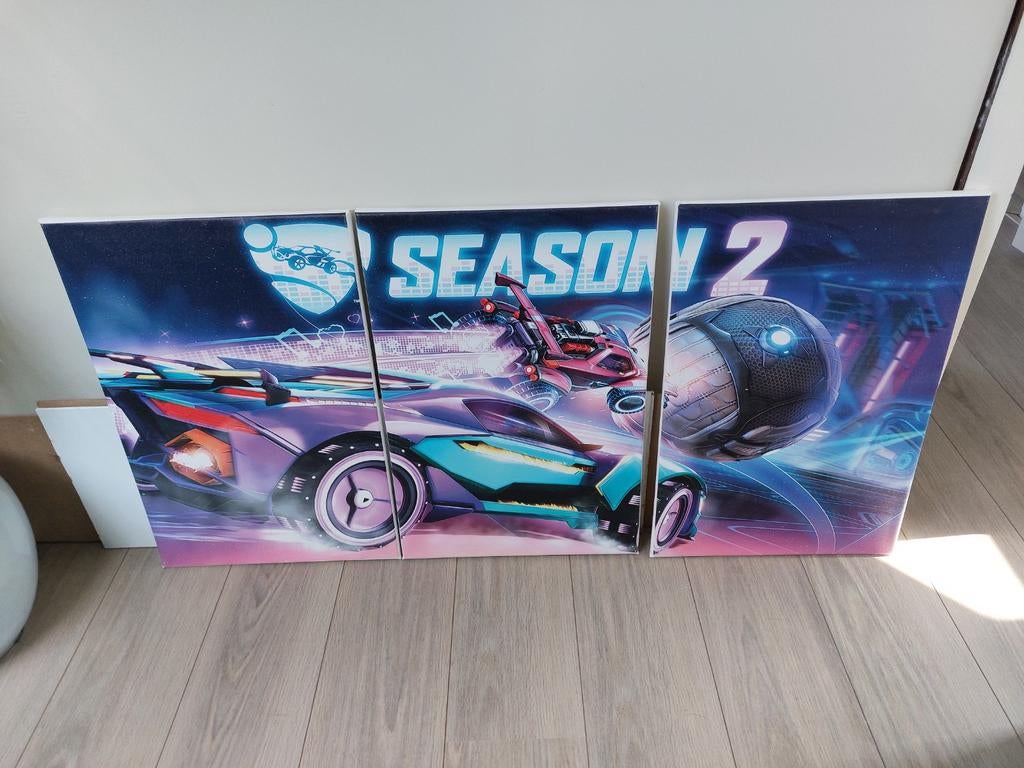 Rocket league posters, Ophalen, Zo goed als nieuw, Wanddecoratie