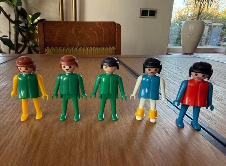 Playmobil vintage poppetjes 1974, Ophalen of Verzenden, Gebruikt