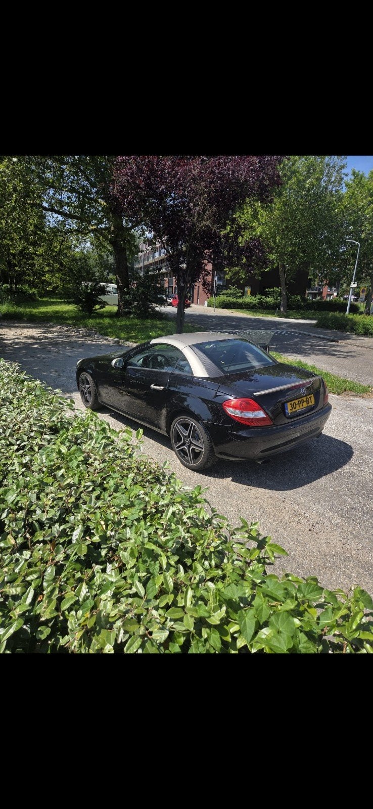 Mercedes-Benz SLK 1.8 Slk200 Kompr Roadster AUT 2004 Zwart, Automaat, Achterwielaandrijving, 4 cilinders, Cabriolet